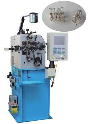 China Fast Debug Conical Spring Bending Machine Automatic Oiling with English Monitor Display for sale