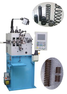 China Zweiachsensteuerdisketten-automatischer Frühlings-Maschinen-Drahtdurchmesser 0,06 Millimeter - 0,5 Millimeter zu verkaufen