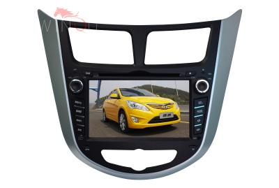 China Hyundai VERNA Navigation System 7 Inch Touch Screen Car DVD Player for sale