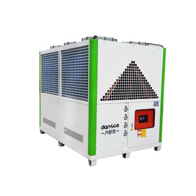 China 50 Ton Air Cooled Industrial Chiller 168.6KW/202.3KW Price 60HP Air Cooling Scroll Water Chiller for sale