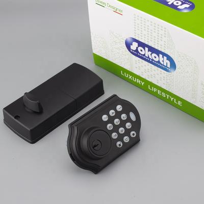 China American Style Door Lock Smart Native American Waterproof Electric Digital Door Lock for sale