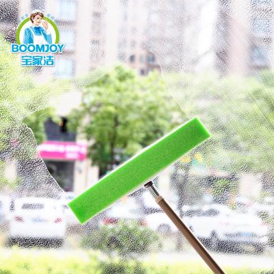 China Sustainable Pole 360 ​​Two Sides 180 Angle Window Cleaning Mop Telescopic Easy Squeegee for sale