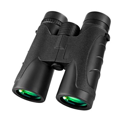 China Bak4 Binoculars High Power 10x42 Telescope And Roof Prism All Green Film Optical Glass Outdoor Binoculars For Traveling for sale