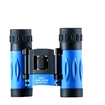 China Hot Sale Bak4 Binoculars 8x Telescopes and High Quality High Definition Portable Binoculars for Adults Kids Blue for sale