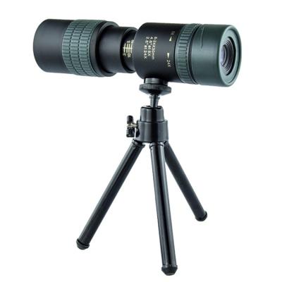 China Bak4 8-24x30 Handheld Zoom Monocular Telescope Monocular Green Film HD Optical Glass Gift Large for sale