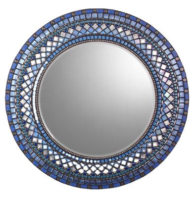 China 2015 Traditional Oval Shape Mosaic Decorative Wall Mirror for sale