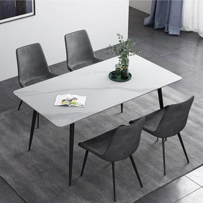 China (Other) adjustable single dining table and 6 seater chairs for sale