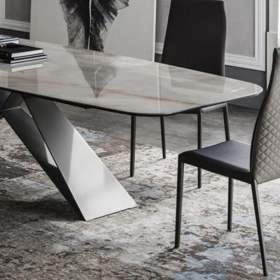 China (Other) adjustable dining table set marble dining tables dining table set for sale