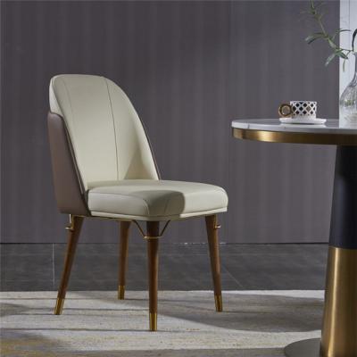 China Removable High Quality PU Leather Dining Chair Modern Dining Chair for sale