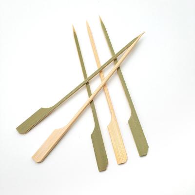 China Factory supply good price biodegradable flat kebab skewer bamboo skewer for sale