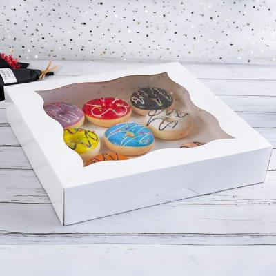 China Biodegradable Pie Cookies Cup Cakes Paper Boxes Customized Candy Cake Packing Box for sale