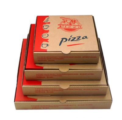 China Recycled Materials Wholesale Custom Design Corrugated Pizza Box Factory Supply Catering Pizza Box for sale