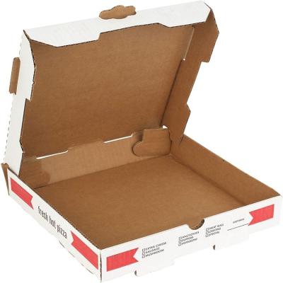 China Durable Customized Disposable Biodegradable Pizza Box Pizza Box Corrugated Heat Resistant 9 Inch Pizza Box for sale