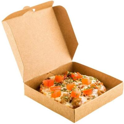 China Hot Sale Custom Printing Food Paper Pizza Packaging Box Recyclable for sale