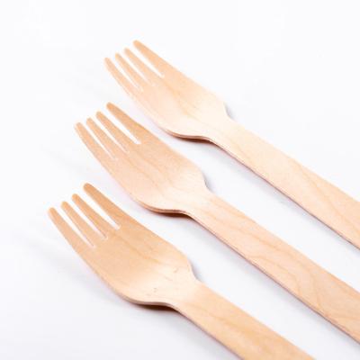 China Hot Selling Biodegradable Cheap Custom Eco Friendly Wooden Cutlery Spoon Wooden Disposable Cutlery for sale