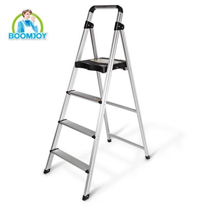 China Multi-functional folding ladders folding ladder for household employing, aluminum reinforced ladder for more safe for sale