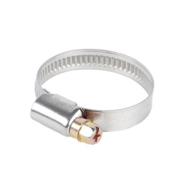 China Customize Type Throat Circle Stainless Steel Clip Germany DIN3017 Pipe Clamp for sale