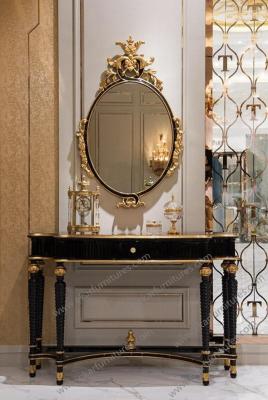 China Wholesale Palace Lobby Baroque Wall Mounted Console Table  TO-028 for sale