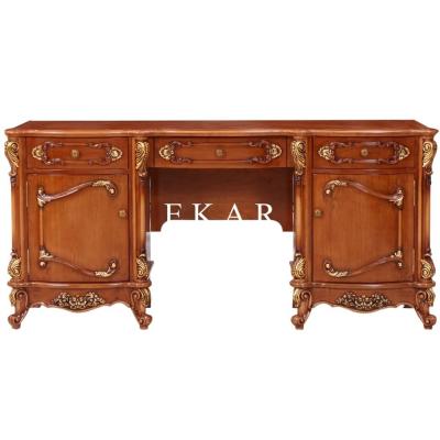 China Classical Vintage Dresser With Drawer Cabinet Wooden French Dressing Table  LS-A302D for sale