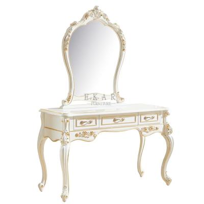 China Simple Design European Style White Dressing Table for sale