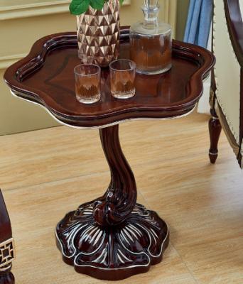 China Wooden Antique Design Coffee Side Corner Table for sale