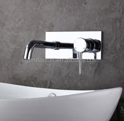 China Single Control Contemporary Wall Mounted Mixer Tap for sale