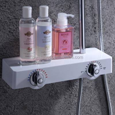 China With Slide Bar Shower Head Set Digital Thermostatic Faucet With Shower for sale