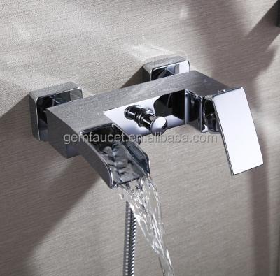 China Without Slide Bar Shower and Bath Faucet Waterfall for sale