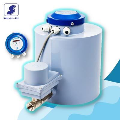 China Taiwan Type Hotels Energy Saving Counter And Zero Air Loss Motorized Ball Valve Condensate Type Drain for sale