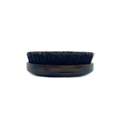 China Beard Care in Barber Shop Archaize Color Boar New Style Running Hair Wooden Beard Brush for sale