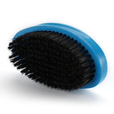 China Beard Care in Barber Boar Bristle 360 ​​Wave Beard Wave Beard Brush Custom Printed 100% Wooden Hair Brush for sale