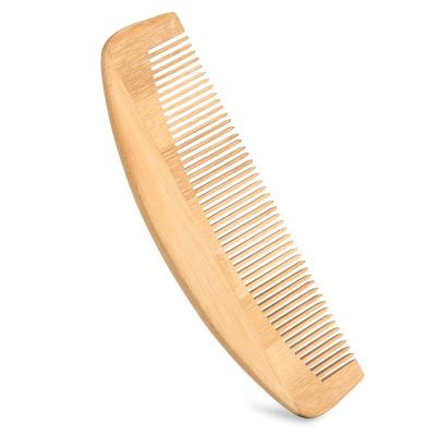 China Wholesale Hotel Amenities Professional Eco-friendly Biodegradable Hotel Beard Care Guest Hair Wooden Beard Comb for sale