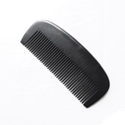 China Wholesale Handmade Wood Beard Care Peach Wooden Travel Beard Pocket Combs Custom Printed Combs for sale