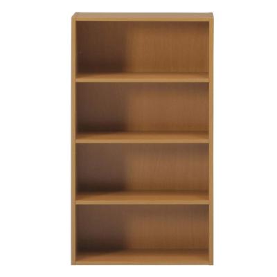 China Zhoubai modern high quality custom five-layer yellow living room storage bookcase for sale