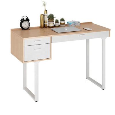 China Multifunctional Modern Minimalist Bedroom Dressing Table Light Color Desktop Computer Desk for sale