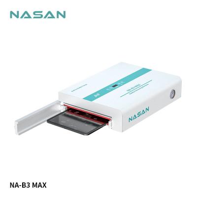 China Machine Repair Shops NASAN NA-B3 MAX Large Size Air Bubble Remove Machine for Mobile Phone and Table for sale