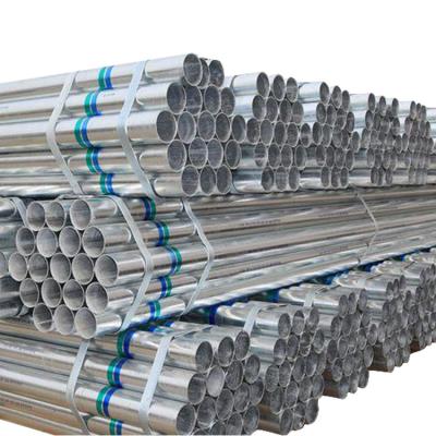 China Scaffolding /Fence /greenhouse/ Liquid Pipe / Boiler / Conduit / Structure All Normal Sizes 1/2 Inch Scaffolding Galvanized Iron Pipe for sale