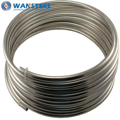 China Construction 304 Welded Stainless Steel Twist Coil Pipe Helical Tube for sale