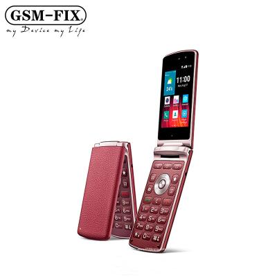 China Micro-SIM GSM-FIX For LG Wine Smart D486 4G ROM 1G RAM Android Flip Phone WIFI GPS Smart Touch Flip Mobile Phone for sale