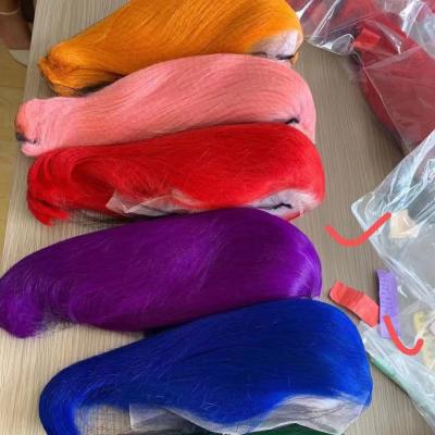 China Silky Straight PURPLE RED GREEN-BLUE ORANGE PINK Wave Lace Front Wig Cuticle Aligned Brazilian Virgin Hair Transparent Lace Front Colored Wig for sale