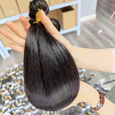 China 100% Unprocessed Mink Virgin Brazilian Hair Weave Bundles Cuticle Aligned Hair Silky Straight Wave China Factory 12A Hair Bundles for sale