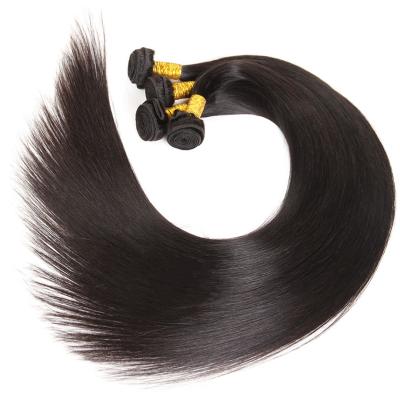 China 100% Raw Virgin Wave Mink Hair Extensions Silky Straight Unprocessed Virgin Hair Bundles Vendors Cuticle Aligned Brazilian Hair Extensions for sale