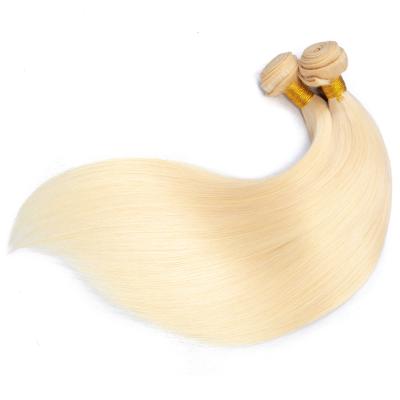 China Free Sample Raw Unprocessed Cuticle Aligned Hair Bundles Straight Brazilian Hair Good Quality Silky Straight Wave Hair Extensions 613 Bundles for sale