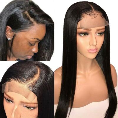 China Brazilian Pre Plucked Unprocessed Human Virgin Hair Lace Front Wig Kinky Curly Lace Front Wig Hd Curly Lace Closure Wig 4x4 Kinky Curly Wig for sale