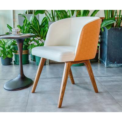 China French Soft Chair Lounge Table Chairs Restaurant Dining Chair Design Wholesale Wooden Italian Restaurant Dining Chairs for sale