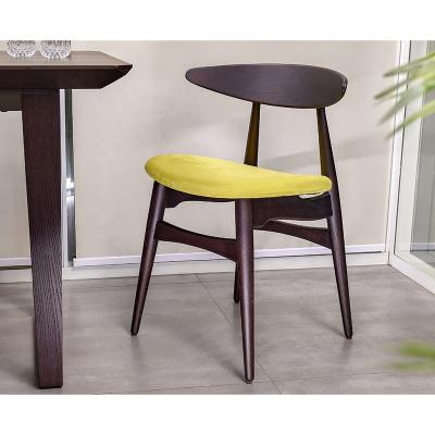 China Modern Luxury Nordic Wooden Modern Dining Chairs 100% Inspection Before Packing for sale