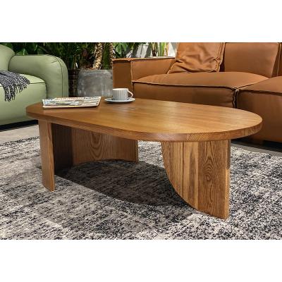 China Durable Customize Modern Solid Wood Nordic Tea Center Coffee Table For Living Room for sale