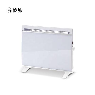 China Wall Mounted Fast Heating Bathroom Glass Electric Panel Heater for sale