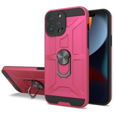 China Anti-fall Phone Case With Kickstand Designer For iPhone 12/13 Pro Max TPU+PC Cell Phone Bags for sale