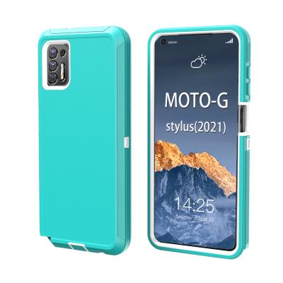 China Anti-drop Most Popular Designs Anti-dirty Shockproof Cell Phone Case For Moto G Stylus5G Compatible With Wireless Charging for sale